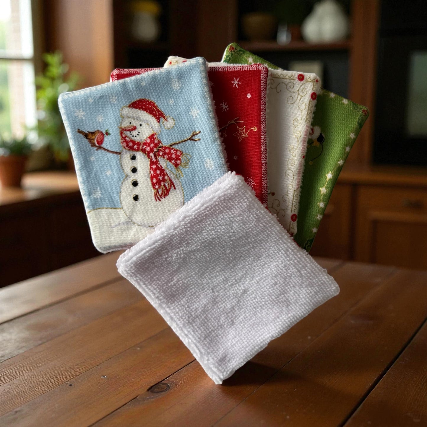 Lot 5 Lingettes démaquillantes réutilisables