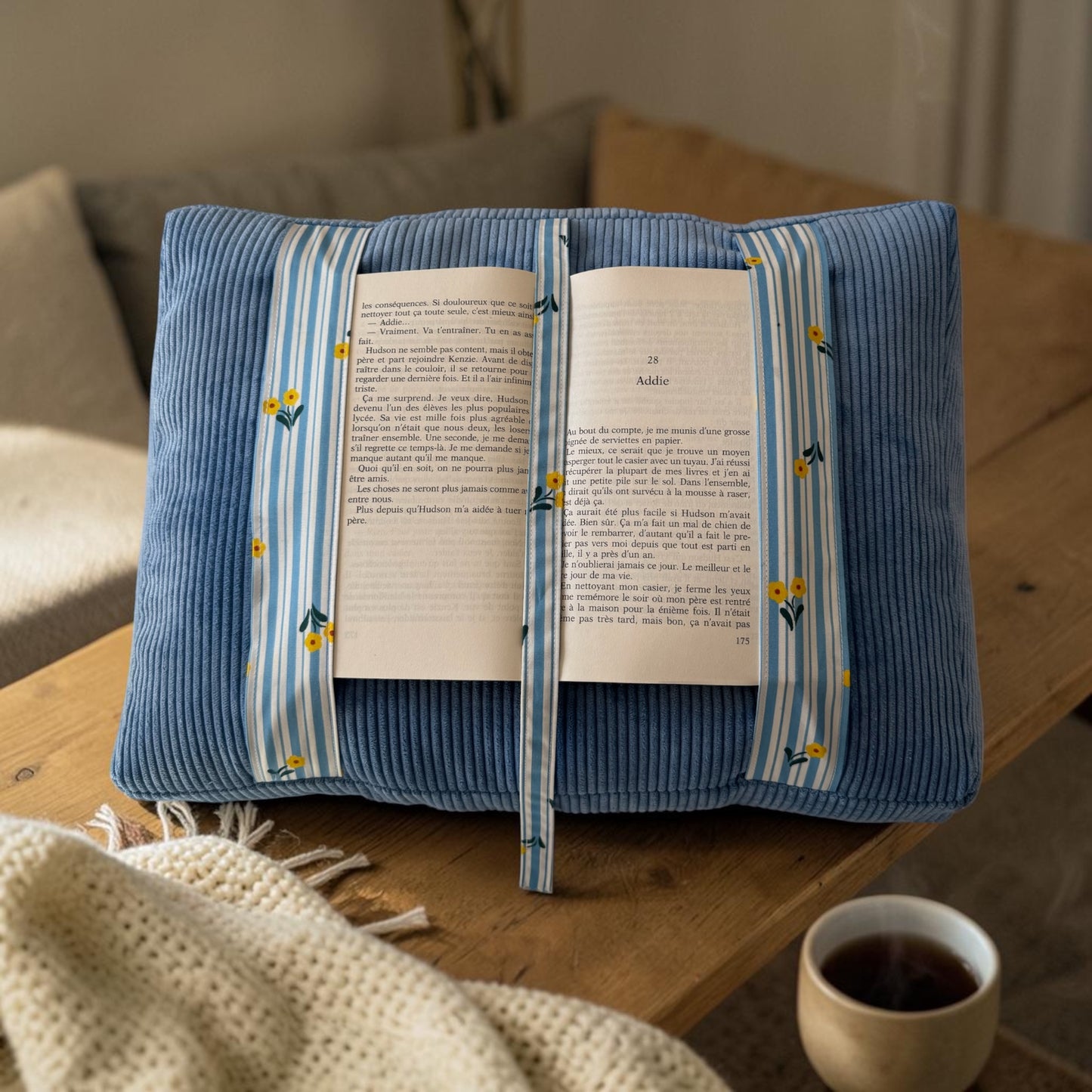 Coussin de lecture