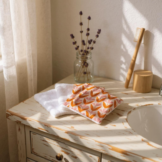 Cotons réutilisables carrés