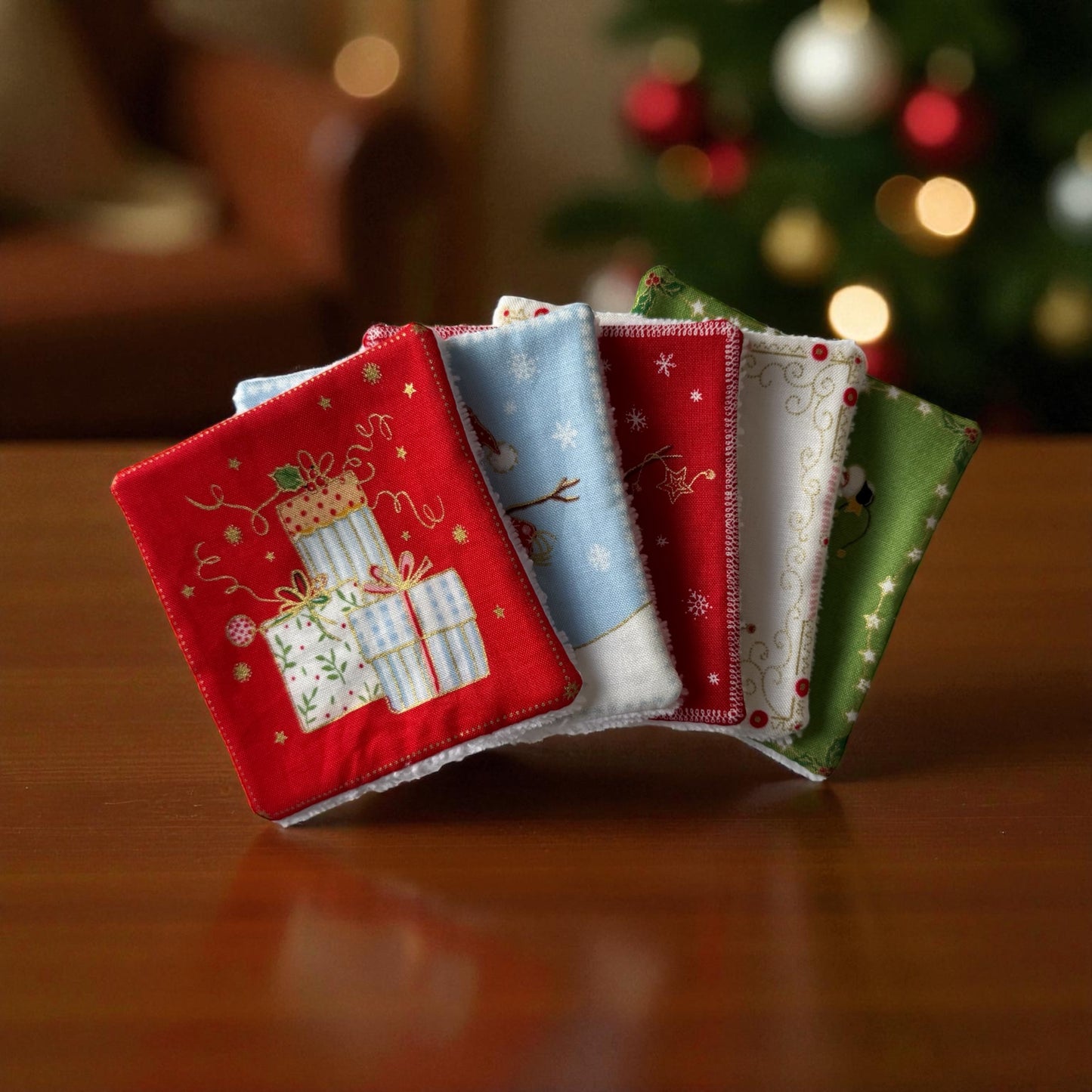 Lot 5 Lingettes démaquillantes réutilisables