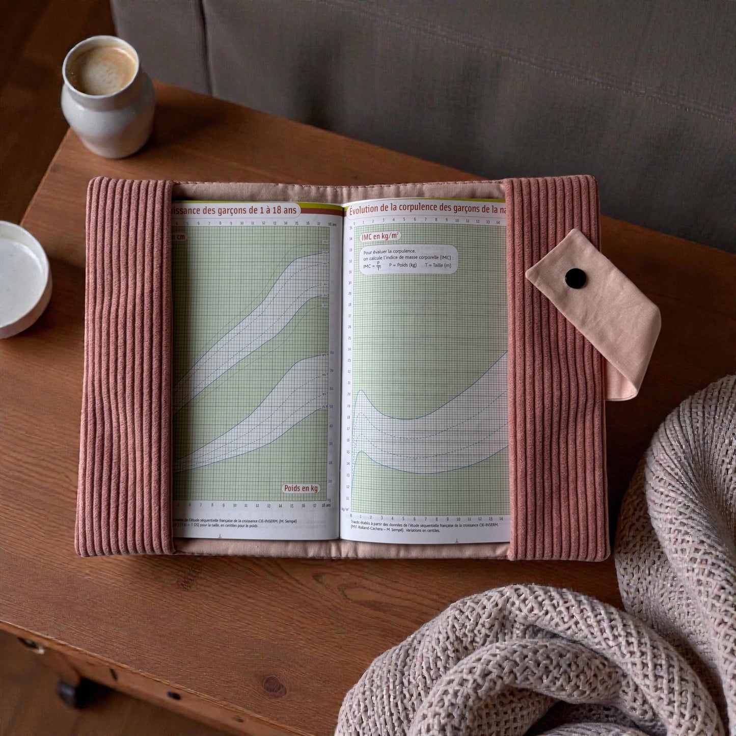 Pochette protection carnet de santé