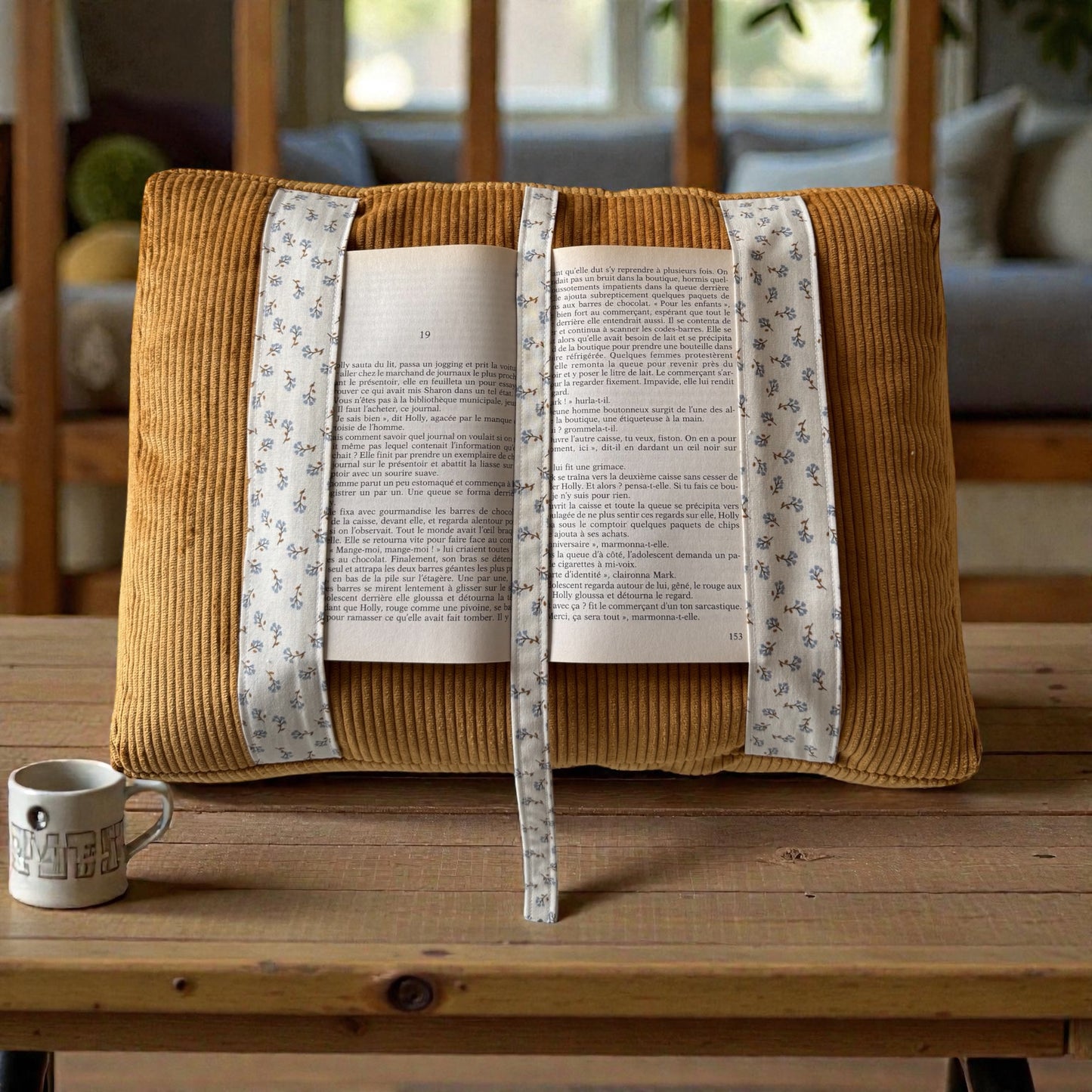 Coussin de lecture